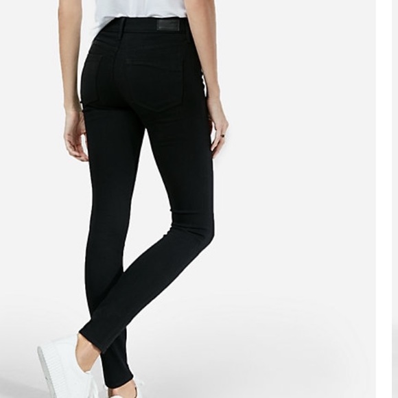 Express Mid Rise Jeans - Picture 2 of 6